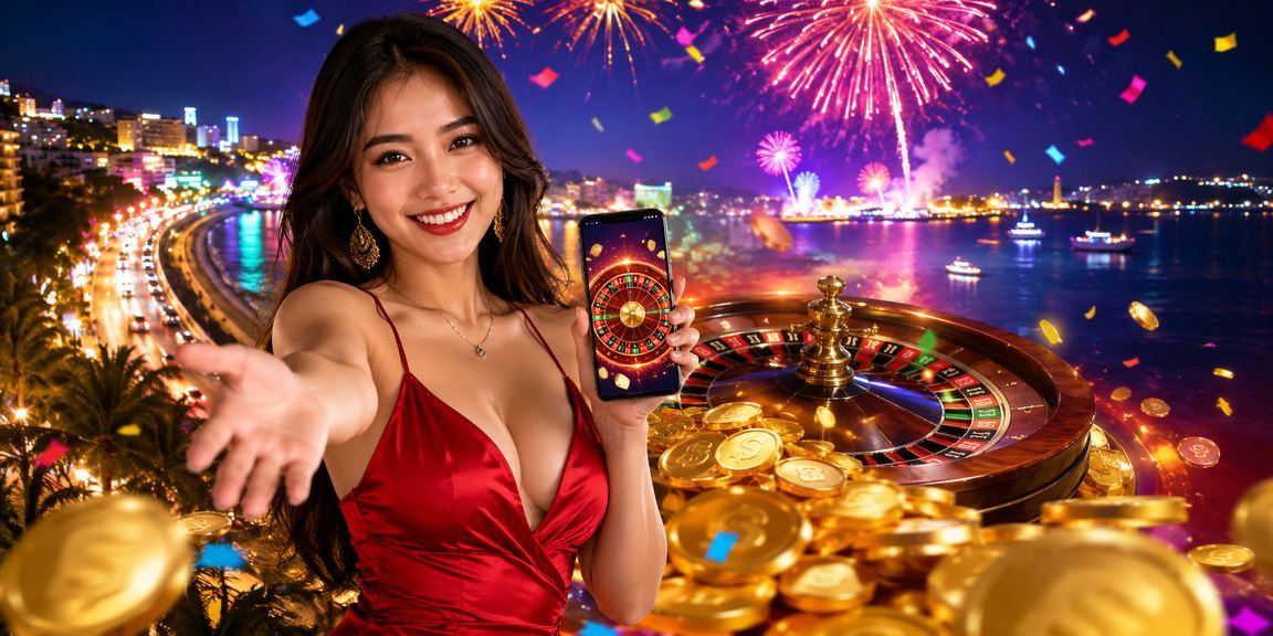 Sòng roulette tại lễ hội Phan Thiết – không khí giải trí casino sôi động