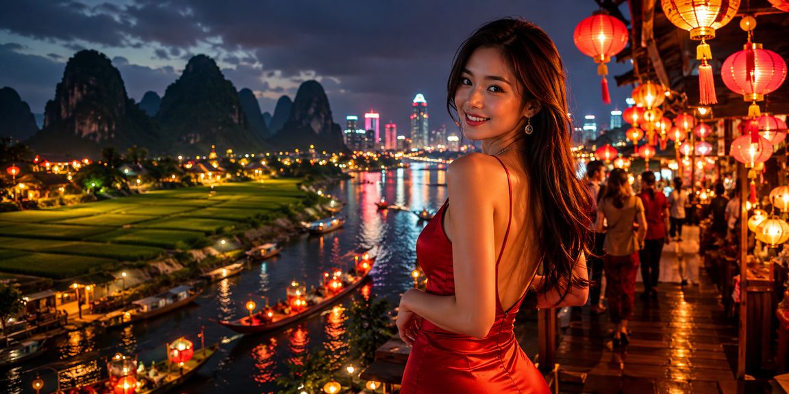 Khung cảnh cá cược và giải trí sôi động tại chợ đêm Sài Gòn